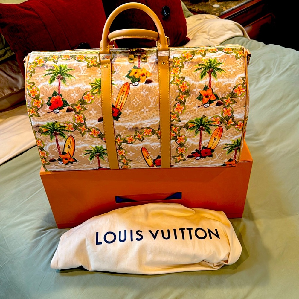 ***SOLD***Louis Vuitton keepall Surfin’ Monogram Collection
